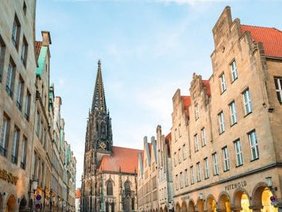 Häuserfronten Prinzipalmarkt Münster
