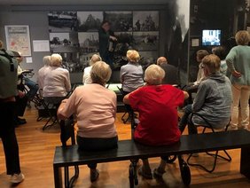 Mitglieder des Verein Lichtblick im Stadtmuseum Münster Bild 10