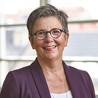 Petra Heuermann aus dem Vorstand des Verein Lichtblick